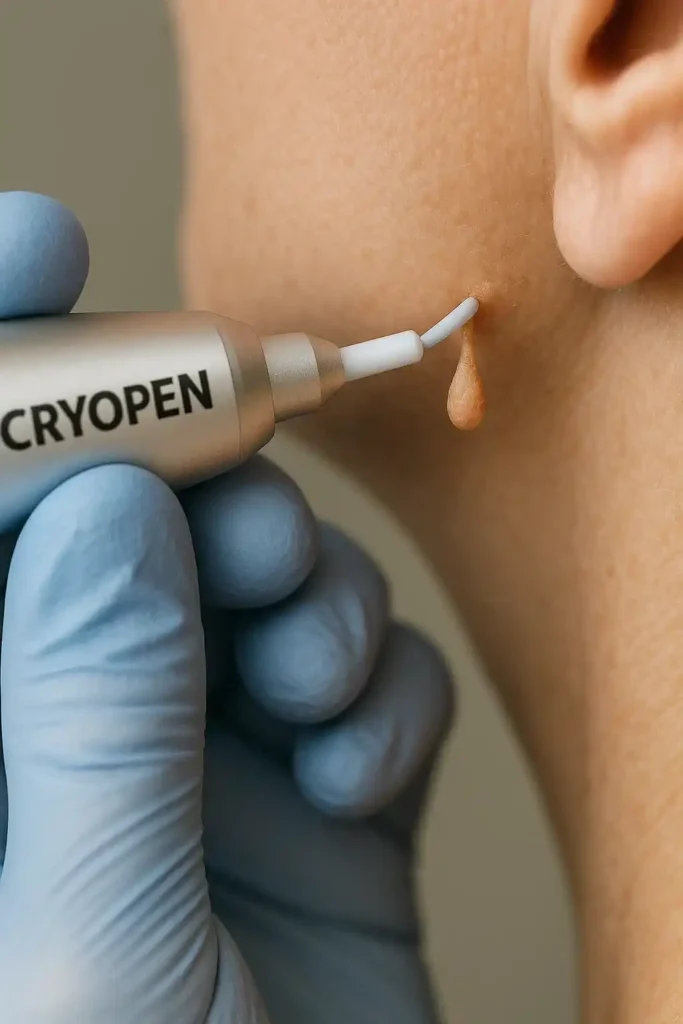 Cryopen for skin tags removal White City speak to our team today!