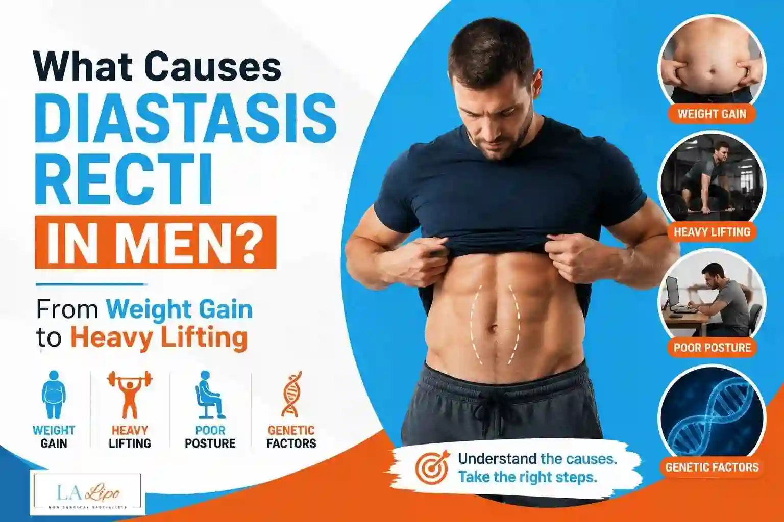 What Causes Diastasis Recti in Men? From Weight Gain to Heavy Lifting White City
